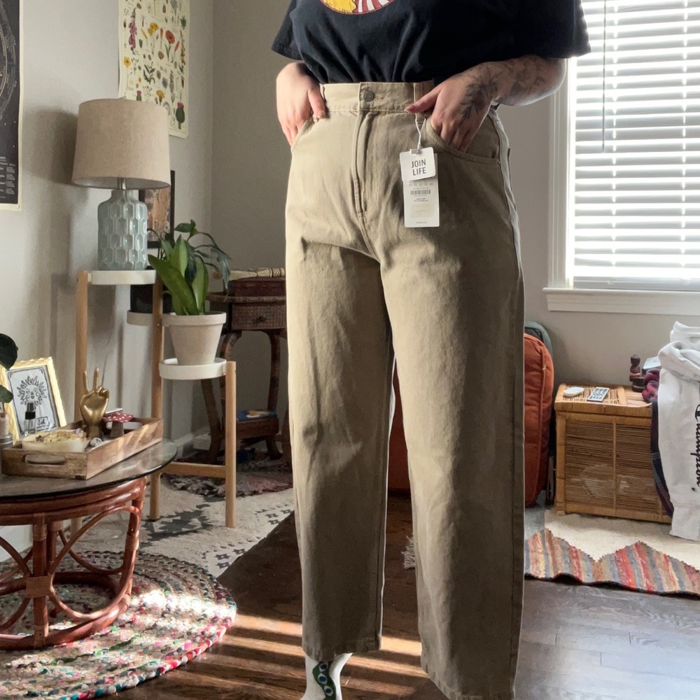 Bershka brand wide leg pant